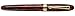 Xezo Phantom Fine Rollerball Pen, Hand Enameled in Deep Mahogany Color with 18K Gold Plating. Handmade, Limited Edition, and Serialized. No Two Alike