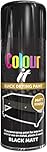 All Purpose Black MATT 400ML - Professional Satin Finish Spray Wood Color Paint