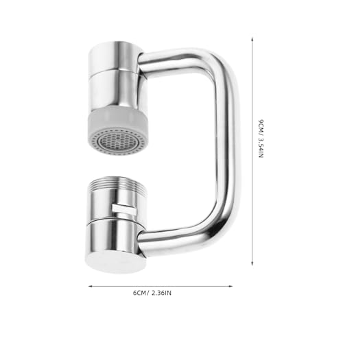 Grifo adaptador de cobre rotatorio y extensor multifuncional doble modo 3