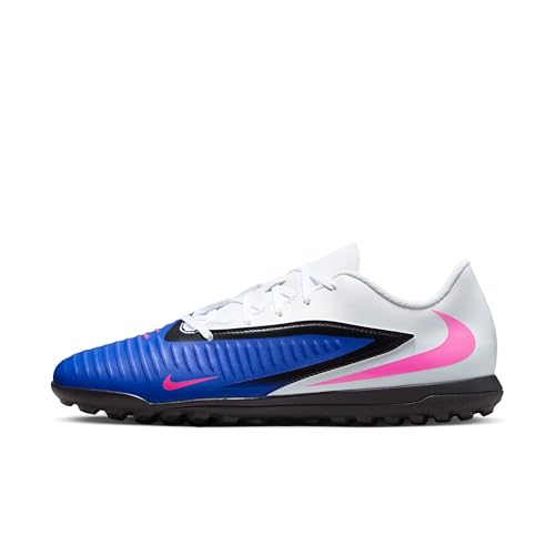 Nike Phantom 6 Low Club Tf Mens Shoes Racer Blue/Pink Blast-White 42.5 EU