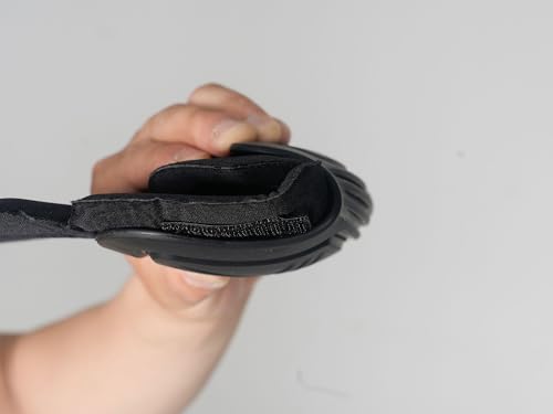 MERJAZ Knee Pads Inserts for G3 Tactical Combat Military Paintball Hunting Airsoft Pants 1 Pair Protective Gear Black - Thumbnail 5