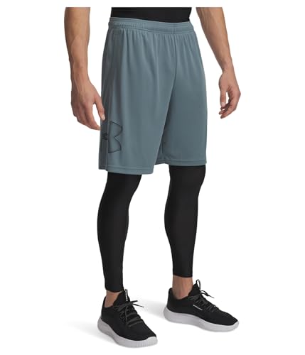 Under Armour Men's Tech Graphic Shorts, (587) Jasper Blue / / Black, 4X-Large