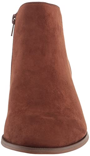 Image of Amazon Essentials Women's Low Heel Ankle Boots with Side Zipper, Stacked Block Heel