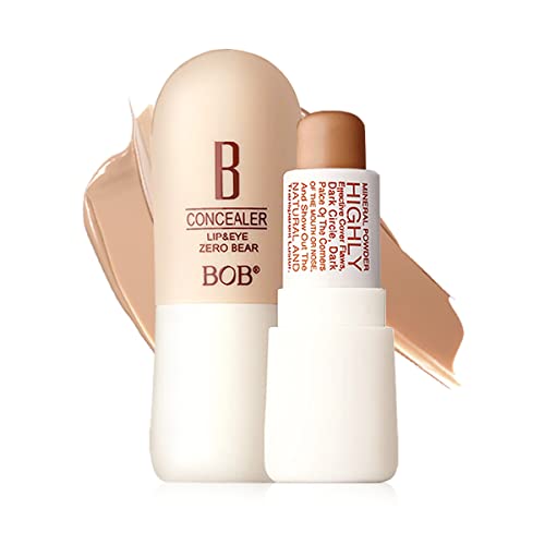 Contouring Stick, Contouring Stick, Concealer, Foundation Stick, Medium Coverage Facial Contouring Stick, Ultra Blendable Creamy Formula for a Natural Shine-Free Finish (Natural Beige)