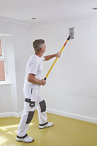 ProDec 360 Degree Heavy Duty Swivel Pole Sander Head for Fast, Efficient Sanding of Floors, Walls and Ceilings Without Ladders, Compatible with All Sandpapers, Universal Screw Fit for Extension Poles 4 ProDec 360 Degree Heavy Duty Swivel Pole Sander Head for Fast, Efficient Sanding of Floors, Walls and Ceilings Without Ladders, Compatible with All Sandpapers, Universal Screw Fit for Extension Poles - Image 4