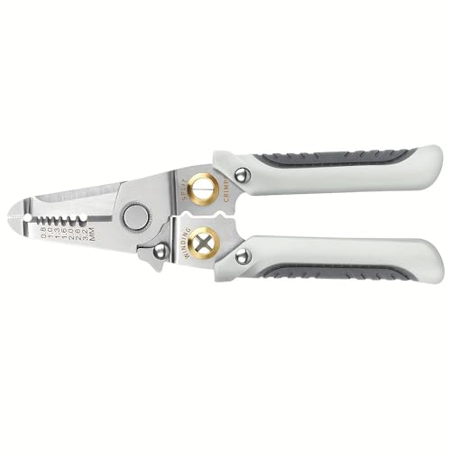 Alicate Desencapador De Fios Cabos Elétrico Multifuncional De Reparo