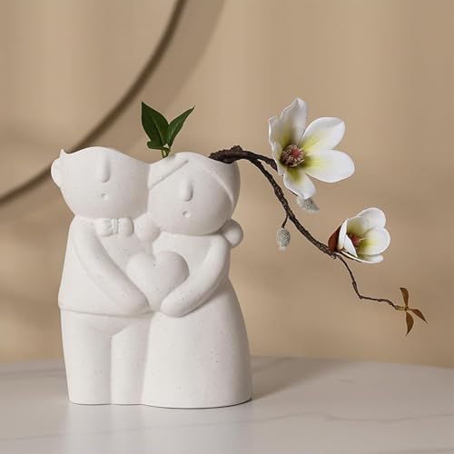Pot de fleurs en céramique J2 haute qualité avec trou de drainage