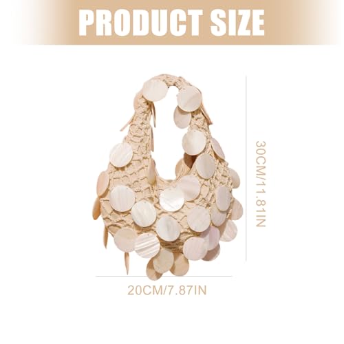 Sac à main moderne en coquillage doté d'une poignée chic ergonomique