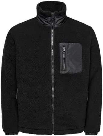 Only & Sons Herren Onstyro Padded Sherpa Jacket Noos Onstyro Padded Sherpa Jacket Noos (1er Pack)
