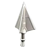 G5 Outdoors Montec M3 100 Grain Broadhead 3 Pk, Stainless Steel