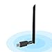 Produktbild Maxesla WLAN-Adapter  AC1200 USB WiFi Dongle, 5dBi Dual Band 2,4/5GHz Wireless Netzwerkadapter für PC/Desktop/Laptop/Tablet, kompatibel mit Windows, Mac OS X