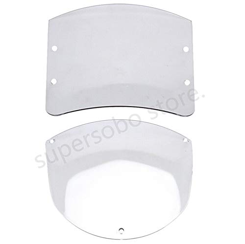 Kit de carenado transparente del parabrisas para los modelos Harley sportster 883 1200 dyna softail