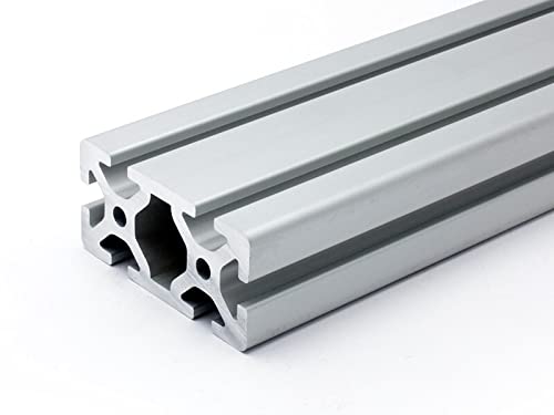 Profil aluminiowy 40 x 80S typ I 8 (ci??ki), srebrny eloksalowany Profil aluminiowy 40 x 80 profil aluminiowy 40 x 80 profil monta?owy - d?ugo?? standardowa 1200 mm