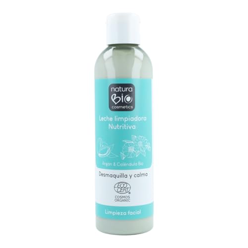 Lait nettoyant nutritif argan-calendula 200ml contre la peau sèche