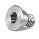 Bevinsee Edelstahl Bremsrotor Set Schraube Ersatz 34211161806 Compatible with E36 E46 E60 E61 E90 F10 F30 G30