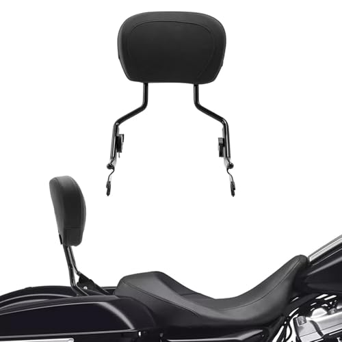 Dossier amovible moto pour s'évader en Road King et Street Glide lors de vos road trips