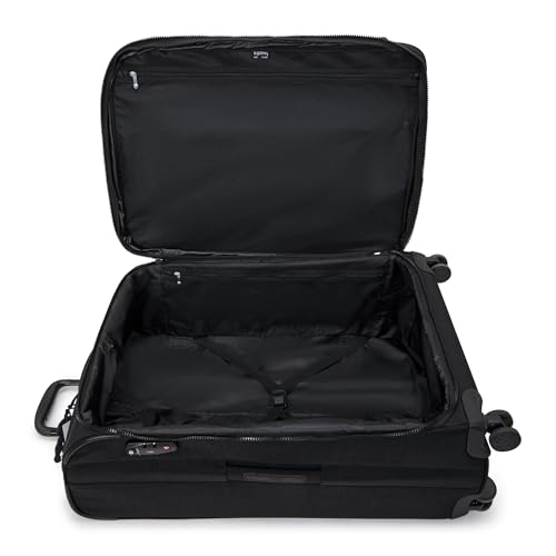 Kipling New Youri Spin Large 4 Wheeled Rolling Luggage Black Noir3