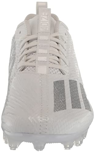Adidas Men's Adizero Spark Football Shoe, White/Silver Metallic/White, 9 #TOP1