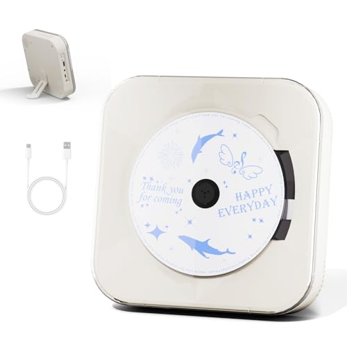 Portable CD Player with Speakers and Bluetooth