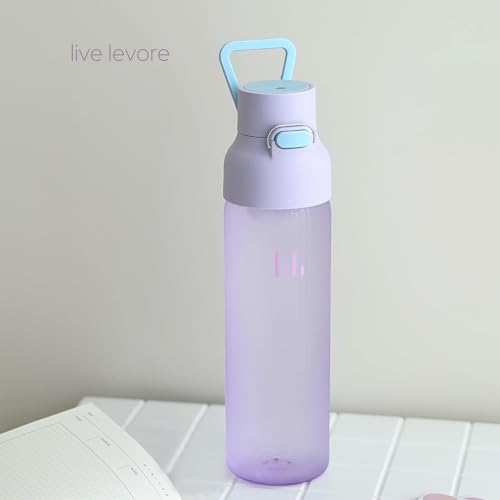 Levore Tritan Plastic Clear Water Bottle, Reusable Drink Bottle, 26oz - image 9