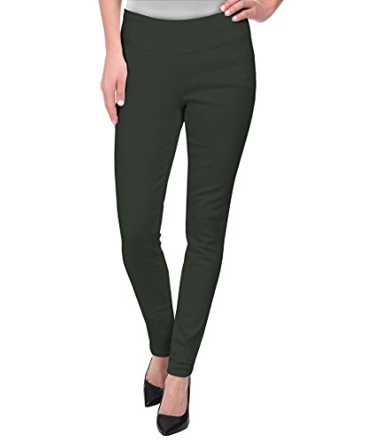 Hybrid & Company Super Comfy Stretch Pull On Millenium Pants KP44972 Olive 1X