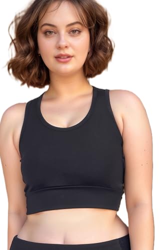 Image of Sports Bra for Women | Non-Padded High Support Gym, Yoga & Running Bra | Seamless Sweat-Wicking Polyester Workout Bra