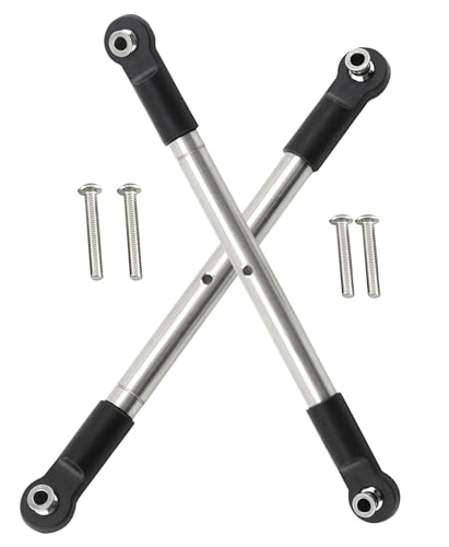 Tendeurs de direction avant WideMaxx V2 en acier inoxydable 304 pour modèle 1/10