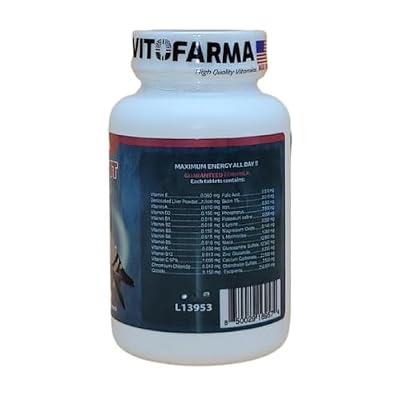 MULTIVIT Pigeon para palomas 100 Tabs Vitamins Minerals Aminoacids for Racing Pigeons Show Pigeons Rollers Supplement for Birds
