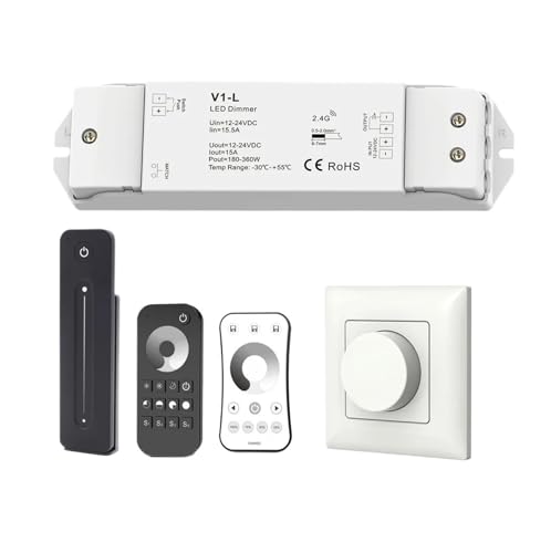 Gradateur LED Max 15A pour ajuster l'intensité des rubans trop puissants