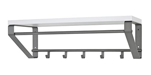 HAKU M� bel Perchero de pared antracita