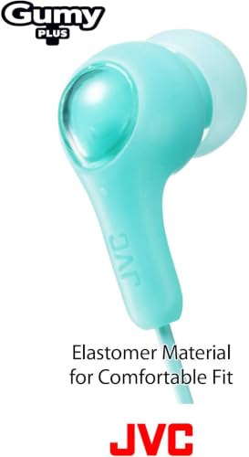 Image of JVC Gumy HAFX7MGN Earbuds in Ear Headphones with Mic and Remote, Green