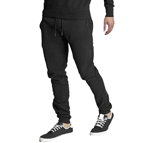 Pantalon décontracté noir et blanc coupe ample 3XL pour éviter d'être serré