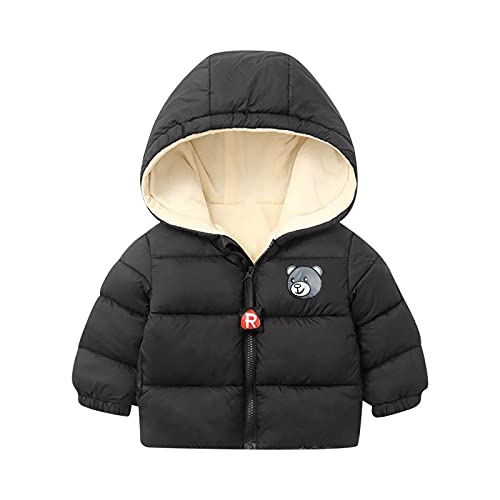Offerte Lampo Cappotto Piumino per Bambini Bambina Giacca Invernale con Cappuccio Giubbotti Bimba Bimbo Leggero Caldo Imbottito Cappotti Giacche Abbigliamento Neonato Ragazze Ragazzi 0-6 Anni