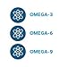GNC Triple Strength Omega Complex Omega 3, 6, 9 Supplement, 1725mg, Lemon Flavor, Supports Heart, Brain, Skin, Eye and Joint Health, 90 Softgels