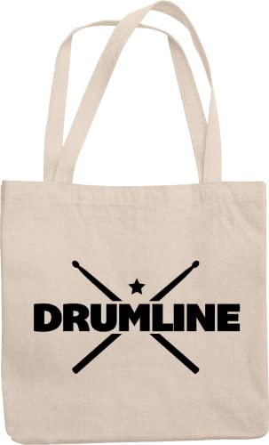Bolsa Tote Reutilizable Minimalista para Baterista miniatura 1