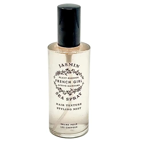 French Girl Jasmin Sea Spray - Hair Texture Mist 3.4 Oz/ 100 Ml - Volumizing Hair Spray, Texturizing Spray, Hair Texture Spray #TOP16