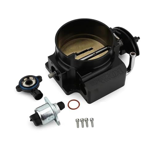 Corps Papillon 102mm pour Augmenter le Débit d'Air Pontiac GTO Firebird Trans AM Black