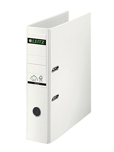 Leitz 10135001 raccoglitore ad anelli Carta, Polipropilene (PP) Bianco