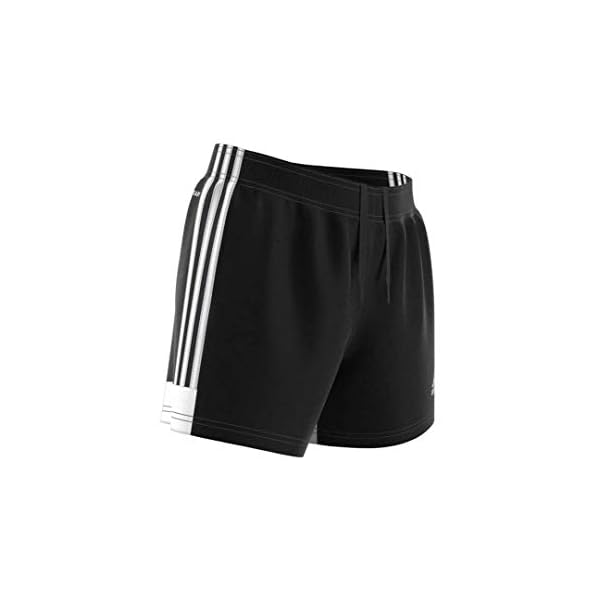 adidas-Womens-Tastigo-19-Shorts adidas Women's Tastigo 19 Shorts, Black/White, X-Large