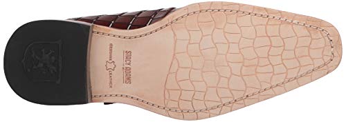 STACY ADAMS Men's Toscano Cap Toe Double Monk Strap Loafer4