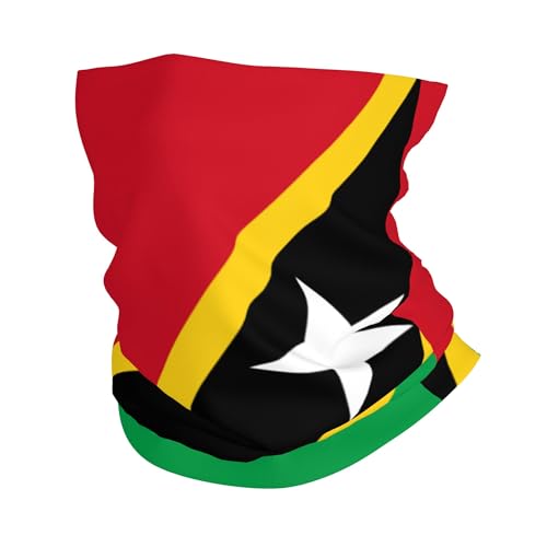 CUTEDWARF Saint Kitts and Nevis flag Multifunctional Sports Headscarf Cooling Neck Gaiter Face Clothing