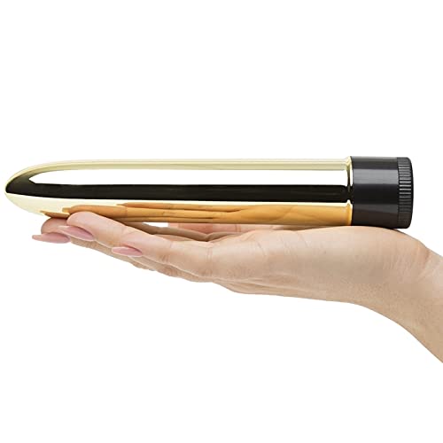 Lovehoney First Time Fun Black/Gold Vibrating Toys 4 Piece Kit - Classic, G Spot, Love Egg and Mini Bullet Vibrators - Image 5