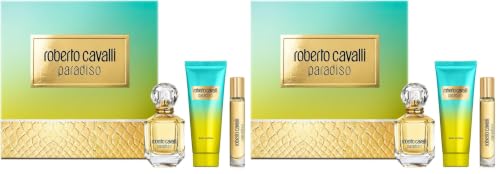 Image of Roberto Cavalli Paradiso EDP 75ml 3 Piece Gift set