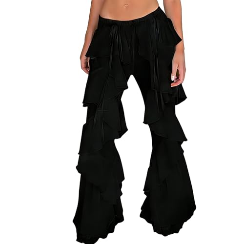 Pantalon de jogging d'été anti-chaleur fluide avec taille élastique chic