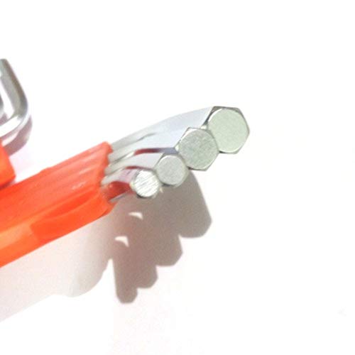 Chiavini esagonali chromo vanadium set 9 chiavi ad...