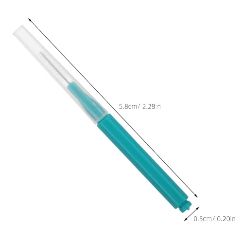 NUSITOU 80 Szt. Sztuk Szczoteczek Do Czyszczenia Przestrzeni Międzyzębowych z Drutu Nierdzewnego Ergonomiczny Push-pull Dental Gap Cleaner Do Usuwania Płytki Nazębnej Poręczny Szczelin