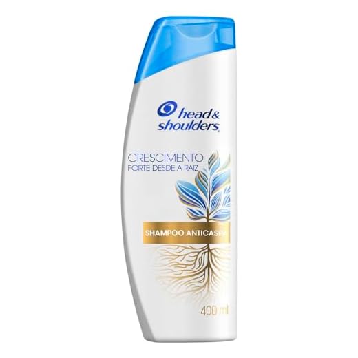 Head & shoulders Head & Shoulders - Shampoo Para Crescimento De Cabelo Crescimento Forte Desde A Raiz Shampoo Para Crescimento Capilar Shampoo Antiqueda E Anticaspa Com Vitamina E 400 Ml