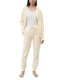 Marc O’Polo Body & Beach Damen W-Pants Pyjamaunterteil, Off-White, L