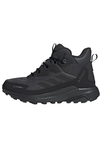 Adidas Damen Terrex Anylander Climawarm+ Hiking Shoes, Carbon/Core Black/Grey Six, 38 2/3 EU