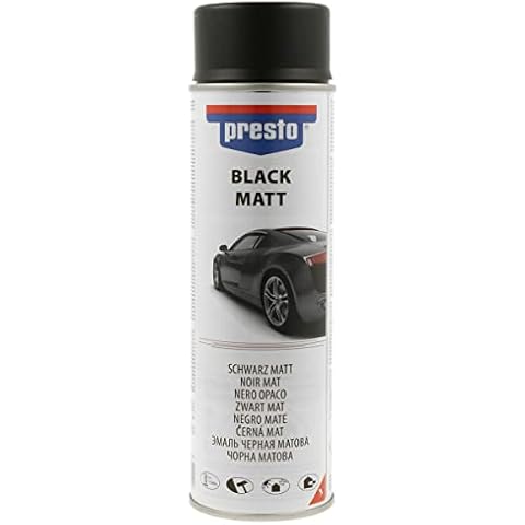 Pintura PRESTO Duplicolor 428955 Rallye Negro Mate Cover